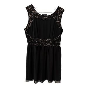 Enfocus Studio black mini dress-size 14
